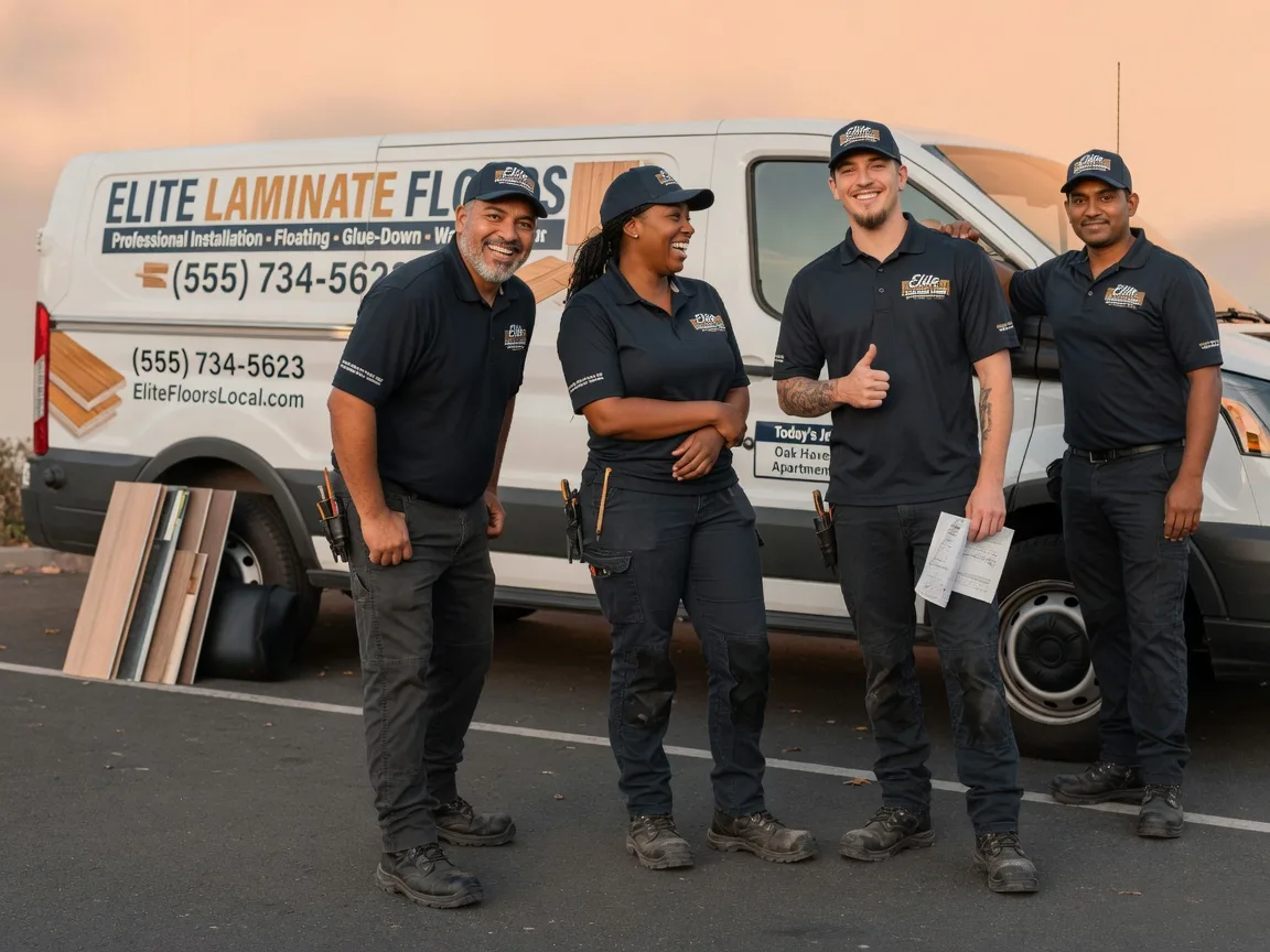 Laminate flooring installation company in Howes, SD